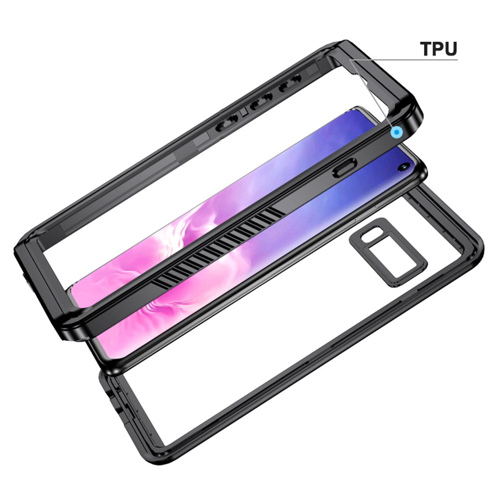 FS Series For Samsung Galaxy S10 5G Snorkeling Underwater Case IP68 Waterproof Dustproof Clear Phone Cover FS Series For Samsung Galaxy S10 5G Snorkeling Underwater Case IP68 Waterproof Dustproof Clear Phone Cover